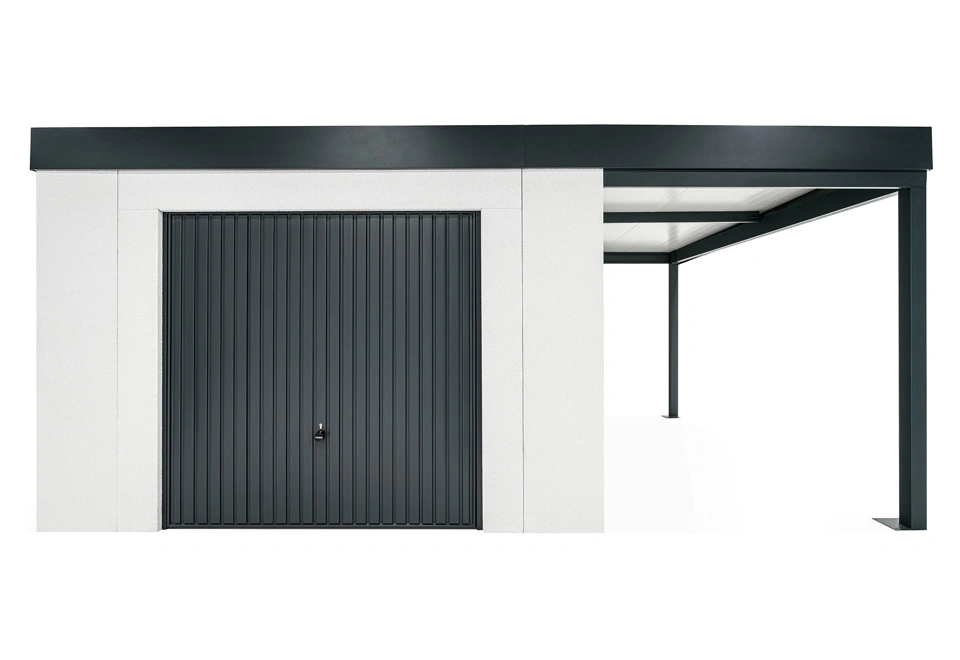 GARDEON® House with Hörmann garage door and carport
