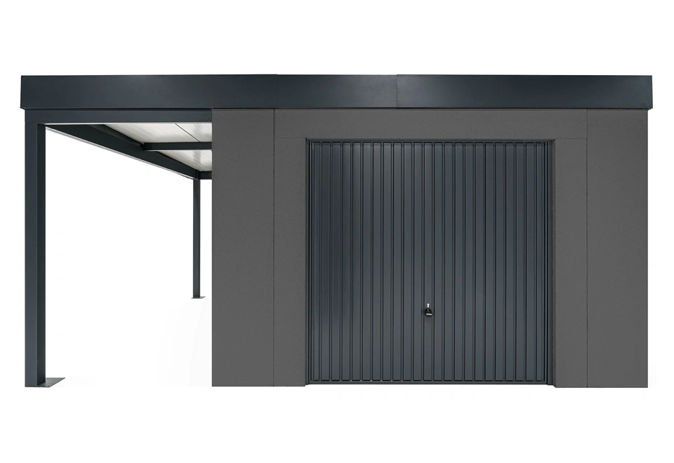 GARDEON® House with Hörmann garage door and carport