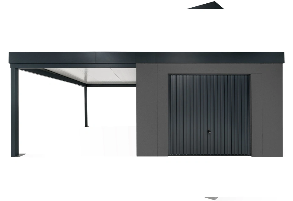 GARDEON® House with Hörmann garage door and carport