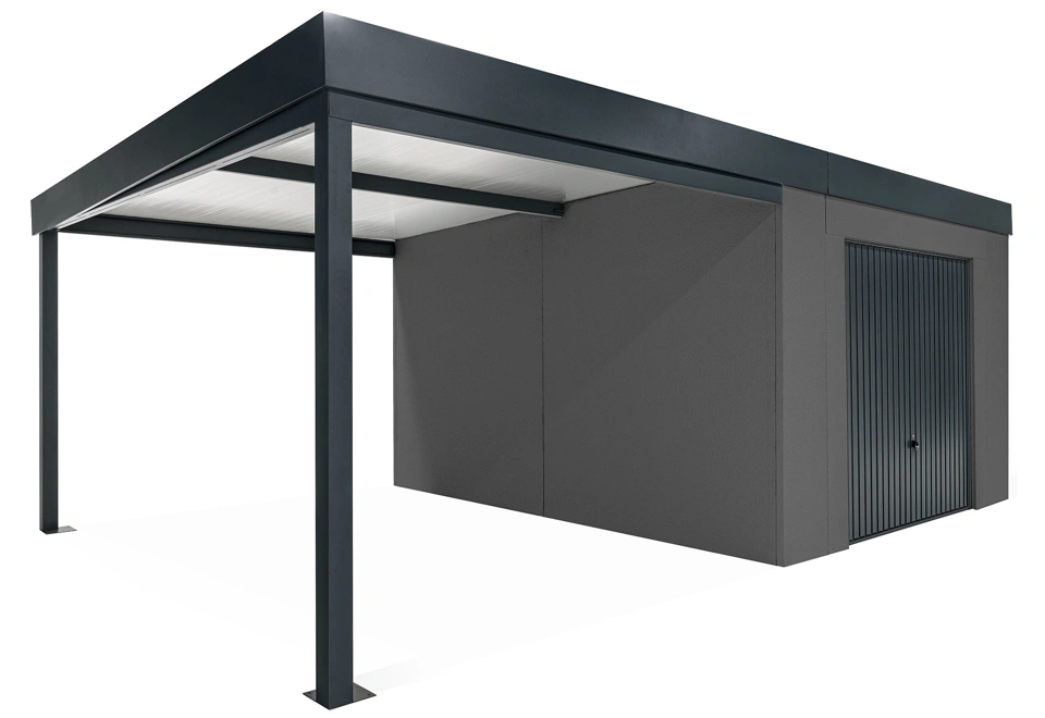 GARDEON® House with Hörmann garage door and carport