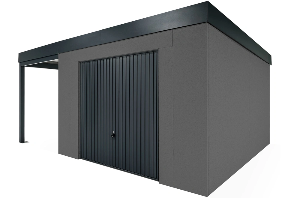 GARDEON® House with Hörmann garage door and carport