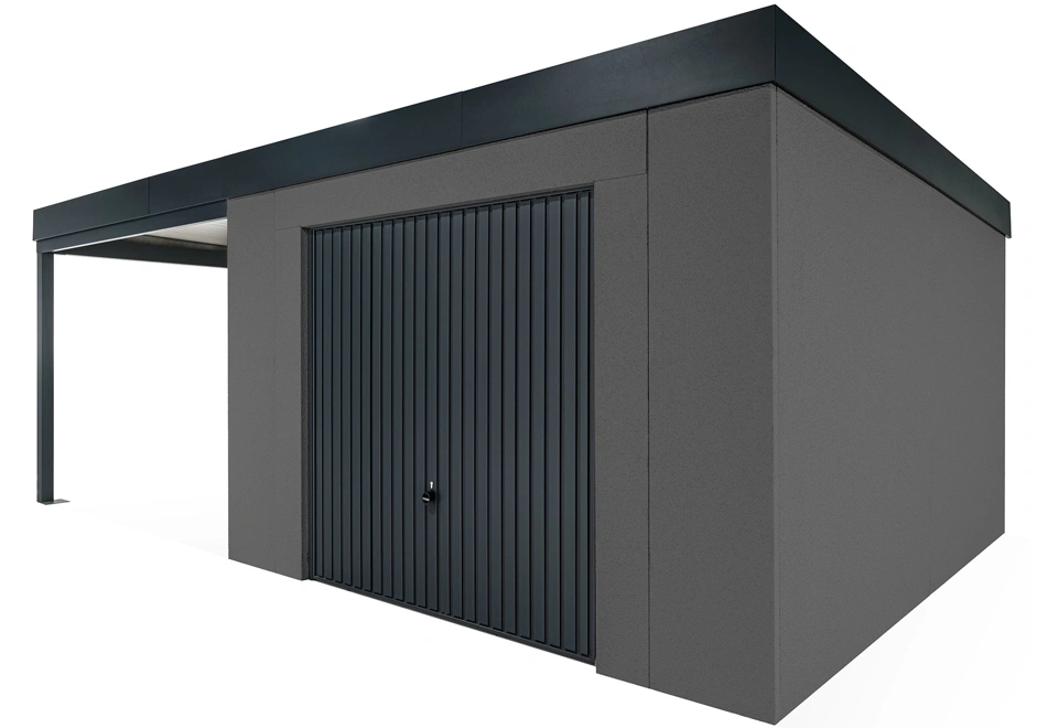 GARDEON® House with Hörmann garage door and carport