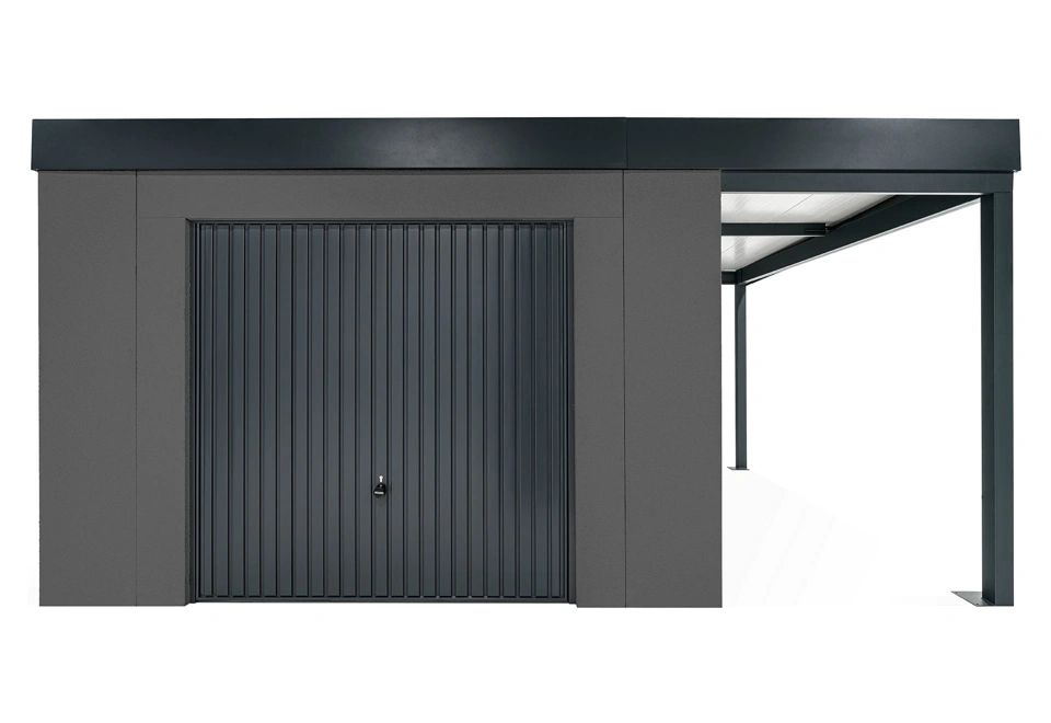 GARDEON® House with Hörmann garage door and carport