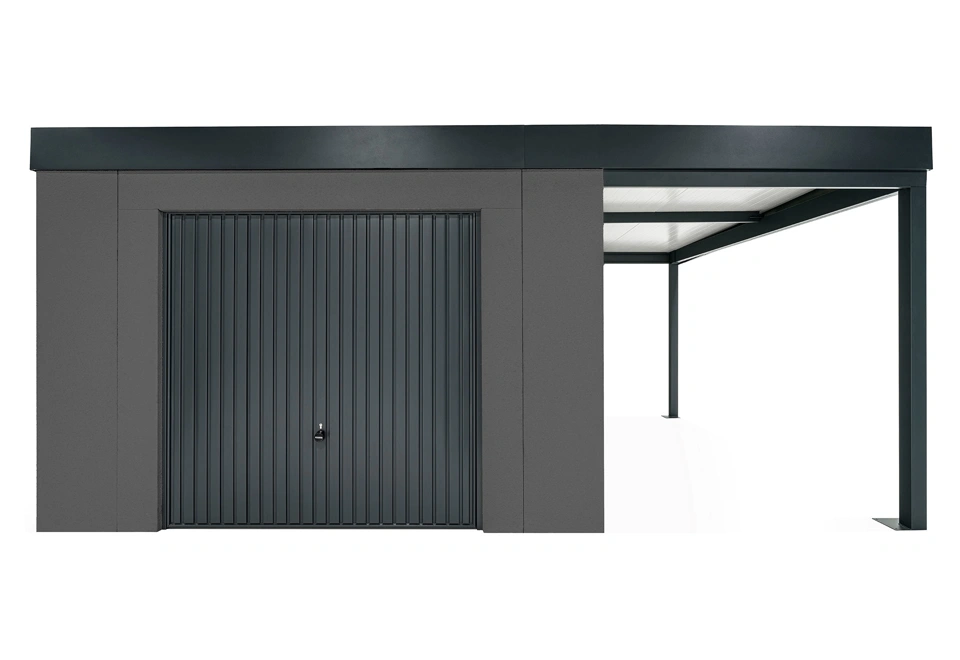 GARDEON® House with Hörmann garage door and carport