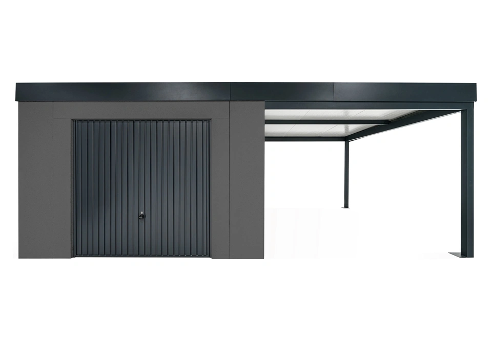 GARDEON® House with Hörmann garage door and carport