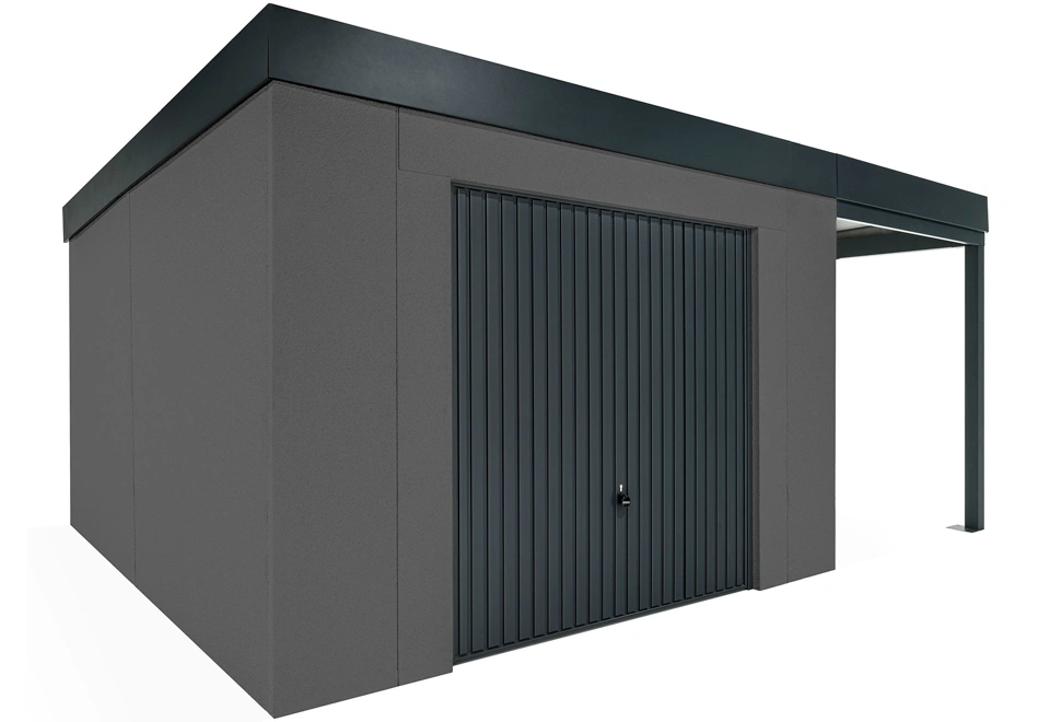 GARDEON® House with Hörmann garage door and carport