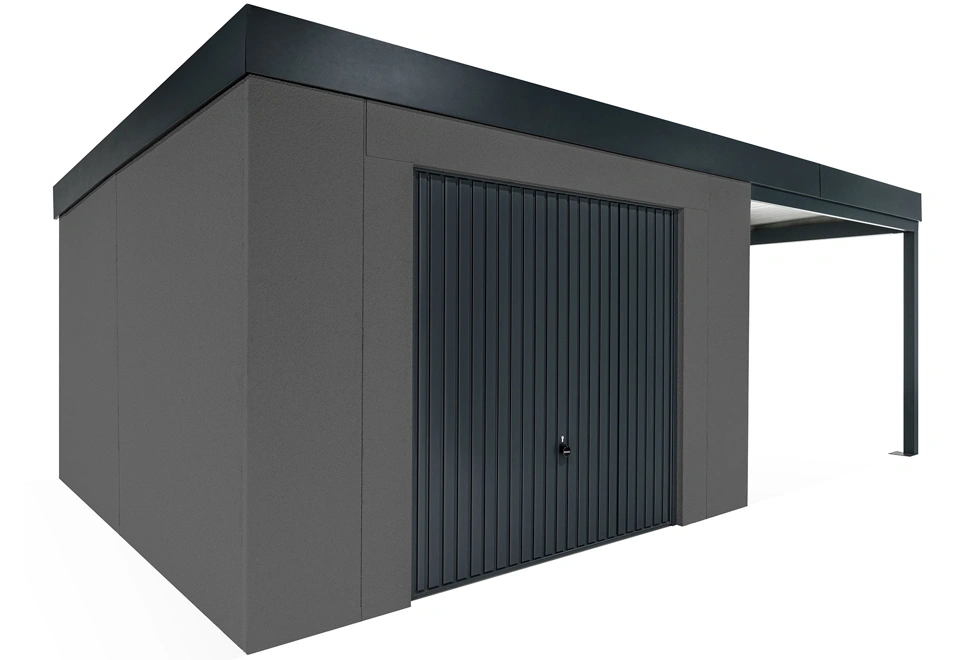 GARDEON® House with Hörmann garage door and carport