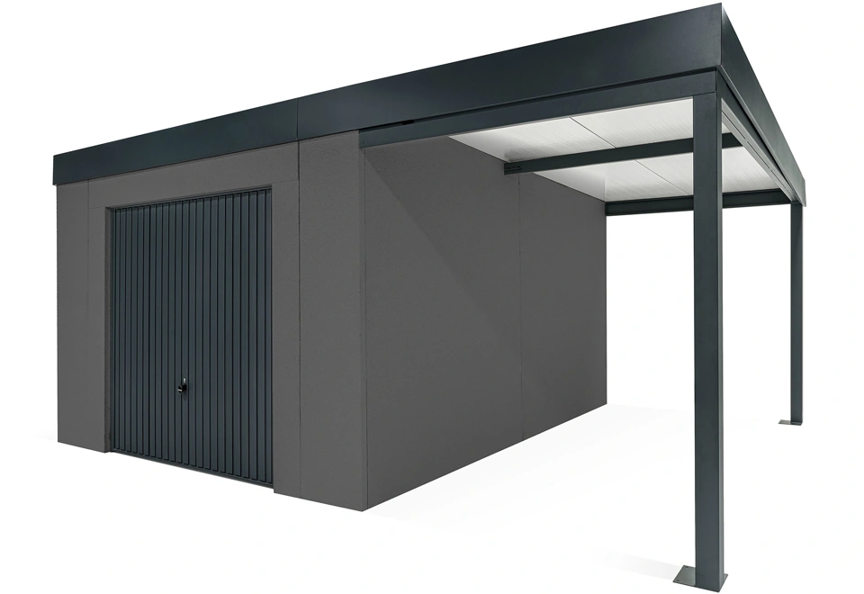 GARDEON® House with Hörmann garage door and carport