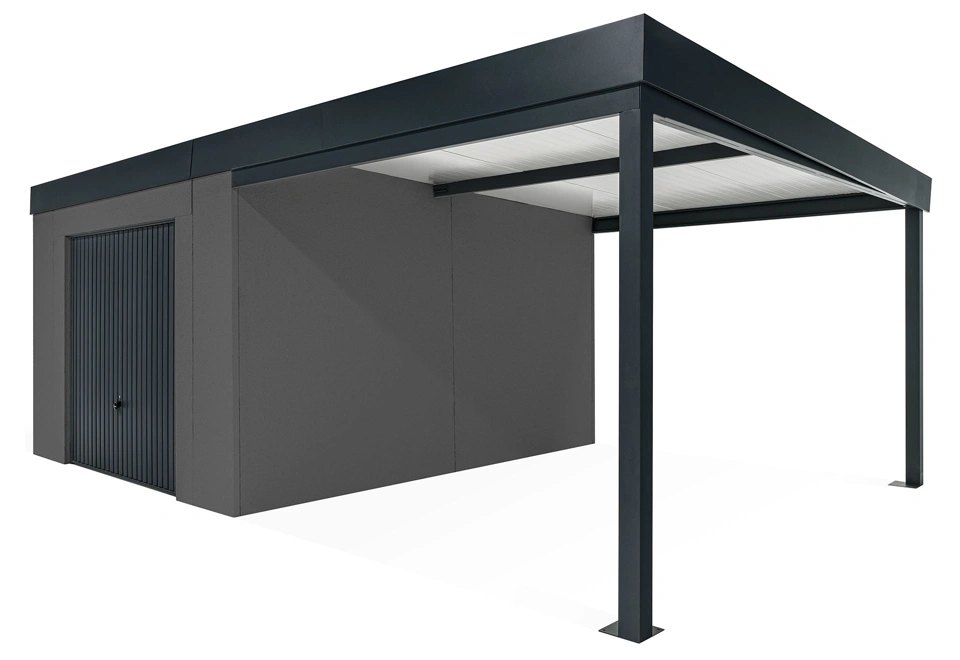 GARDEON® House with Hörmann garage door and carport