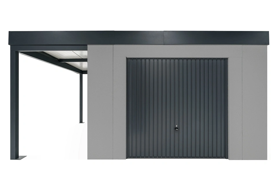 GARDEON® House with Hörmann garage door and carport