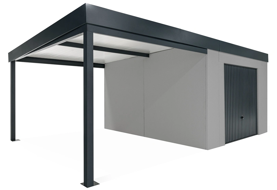 GARDEON® House with Hörmann garage door and carport