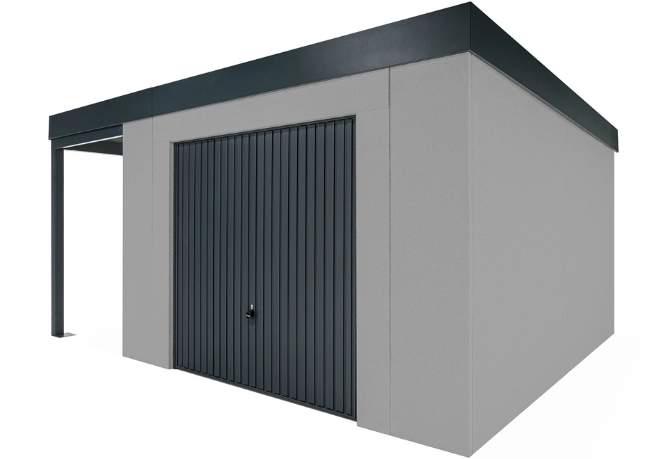 GARDEON® House with Hörmann garage door and carport