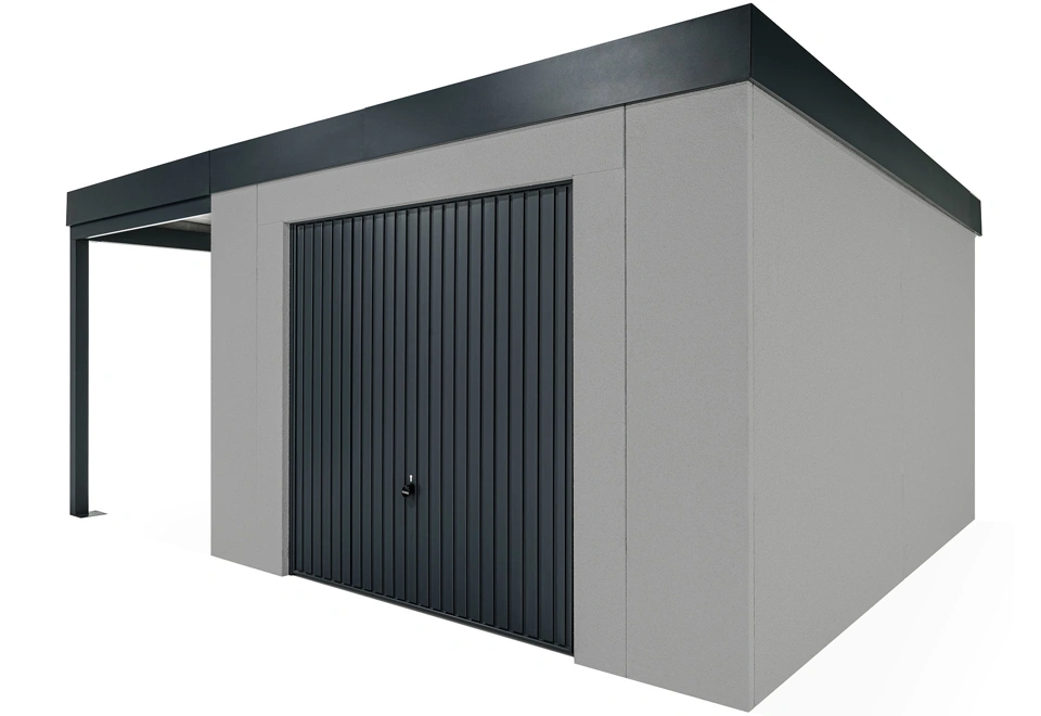 GARDEON® House with Hörmann garage door and carport