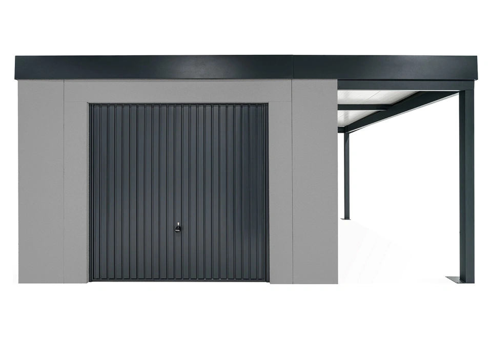 GARDEON® House with Hörmann garage door and carport