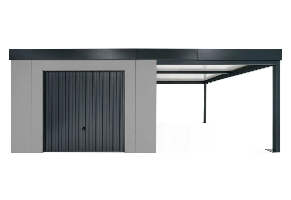 GARDEON® House with Hörmann garage door and carport