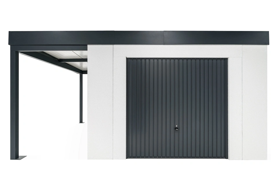 GARDEON® House with Hörmann garage door and carport