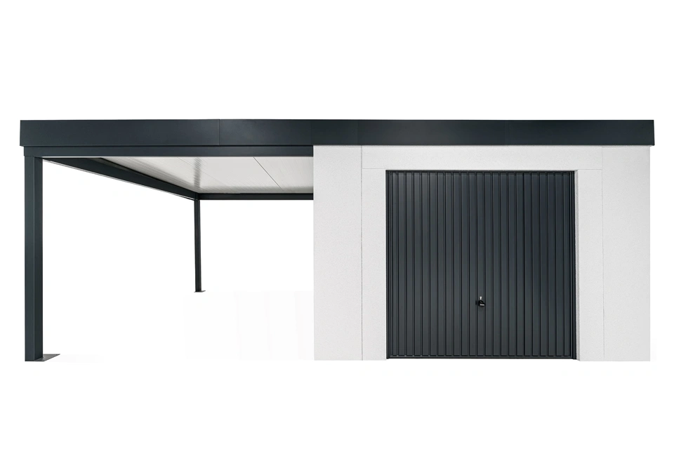 GARDEON® House with Hörmann garage door and carport