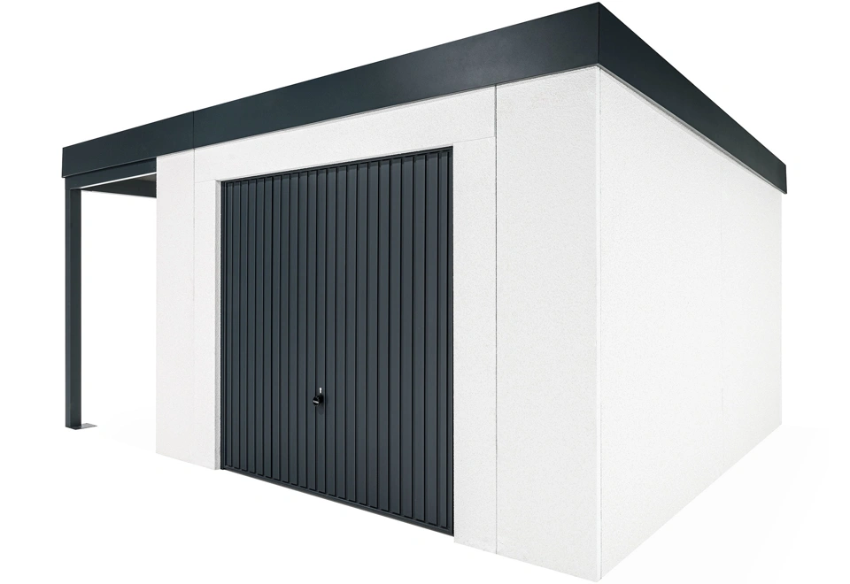 GARDEON® House with Hörmann garage door and carport