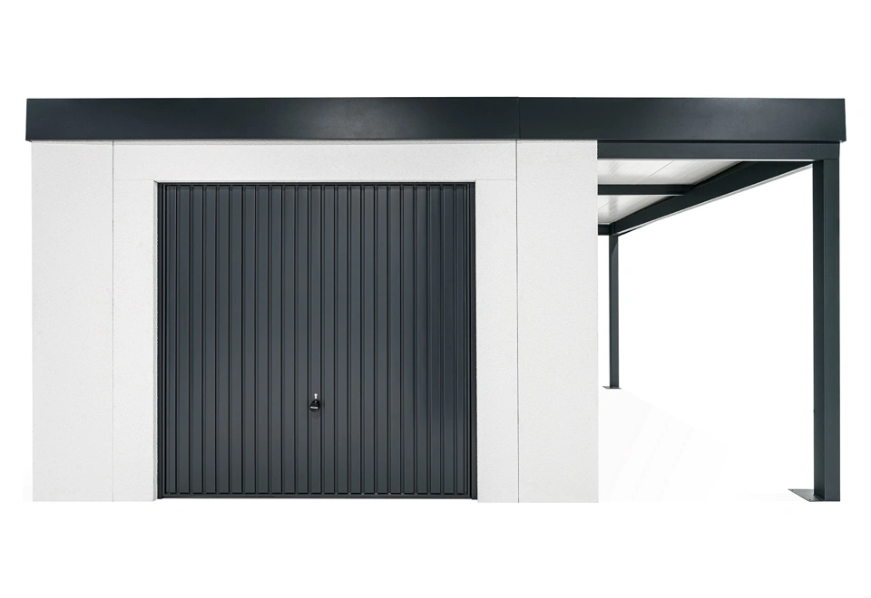 GARDEON® House with Hörmann garage door and carport