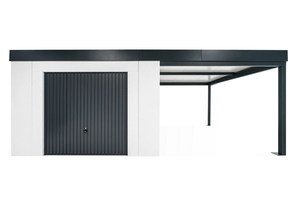 GARDEON® House with Hörmann garage door and carport