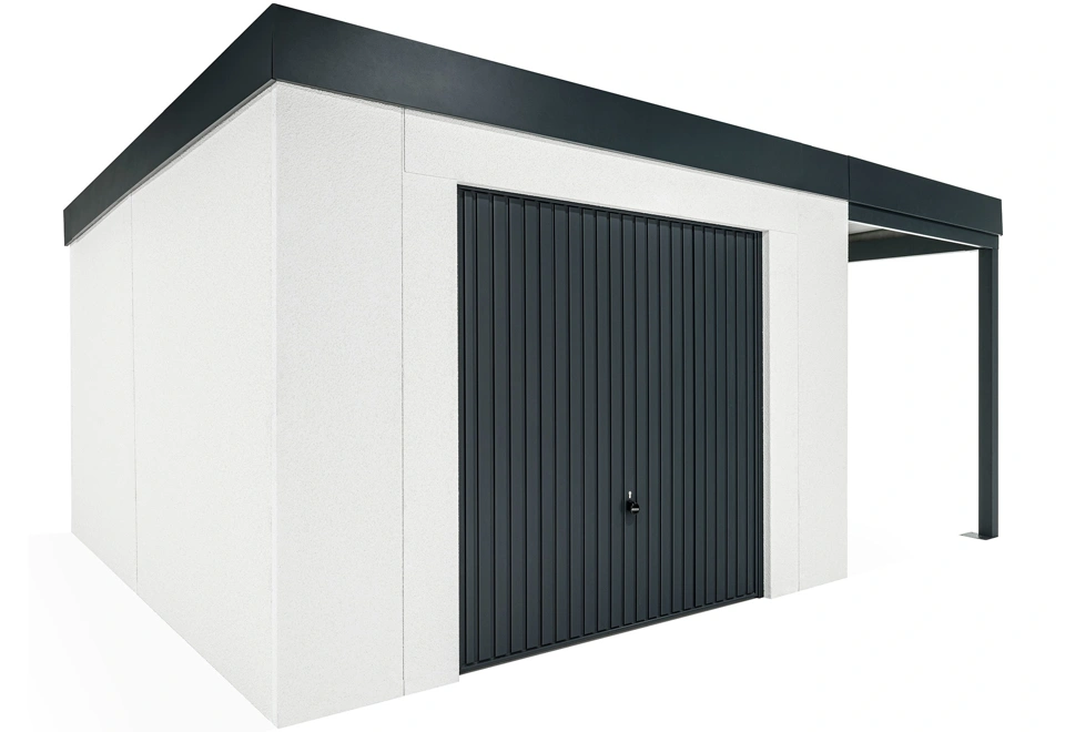 GARDEON® House with Hörmann garage door and carport