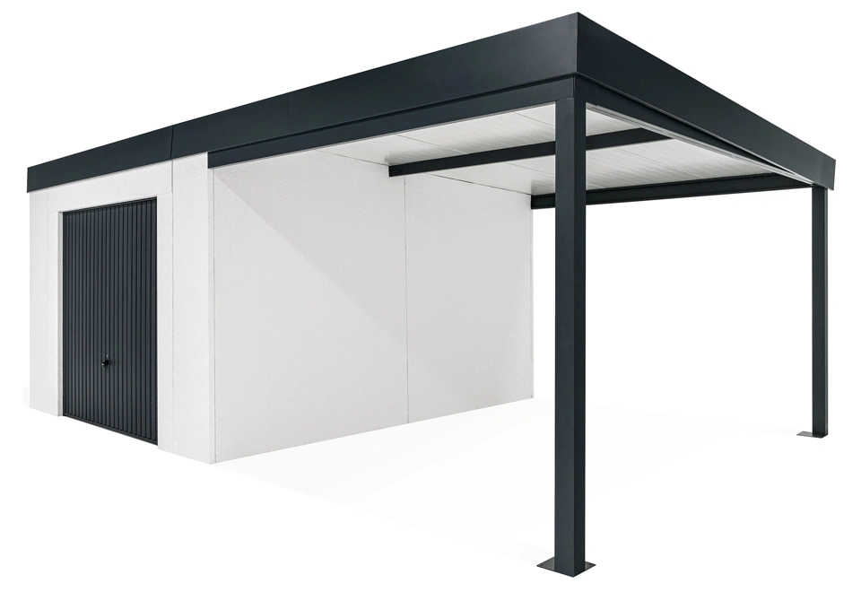 GARDEON® House with Hörmann garage door and carport