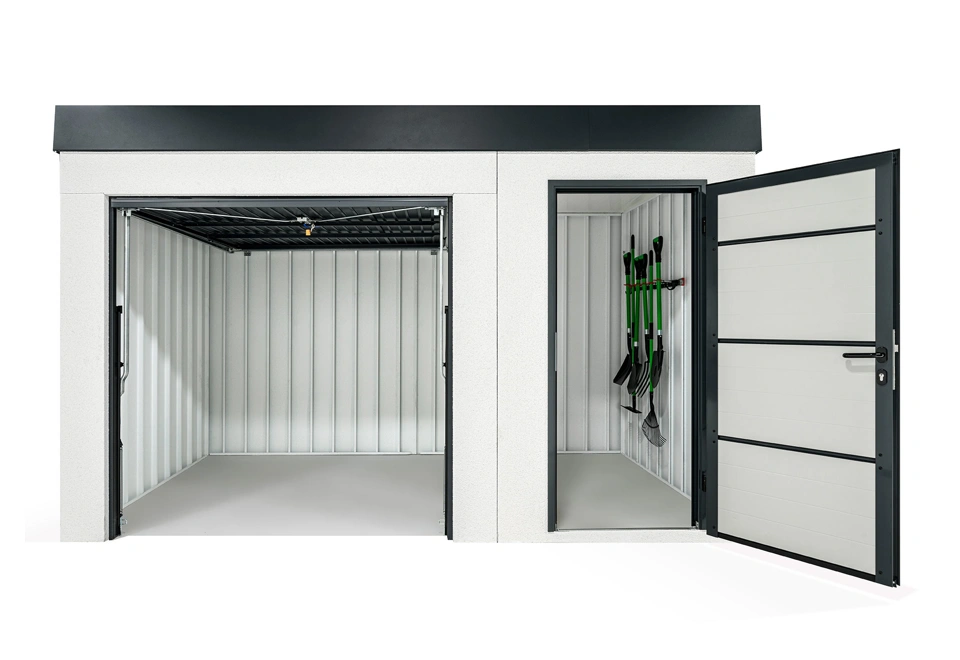 GARDEON® House with Hörmann safety garage door