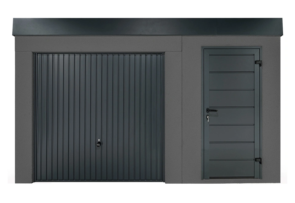 GARDEON® House with Hörmann safety garage door