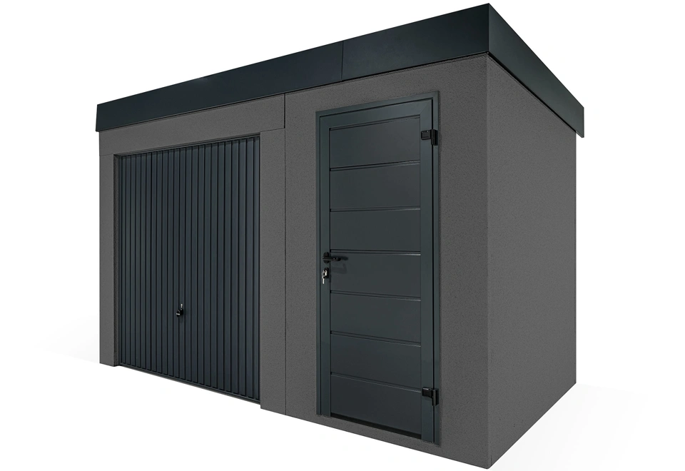 GARDEON® House with Hörmann safety garage door