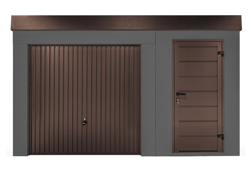 GARDEON® House with Hörmann safety garage door