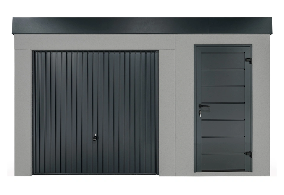 GARDEON® House with Hörmann safety garage door