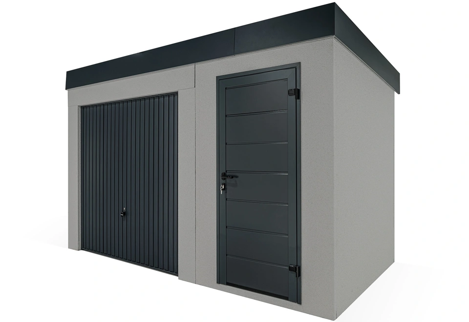 GARDEON® House with Hörmann safety garage door