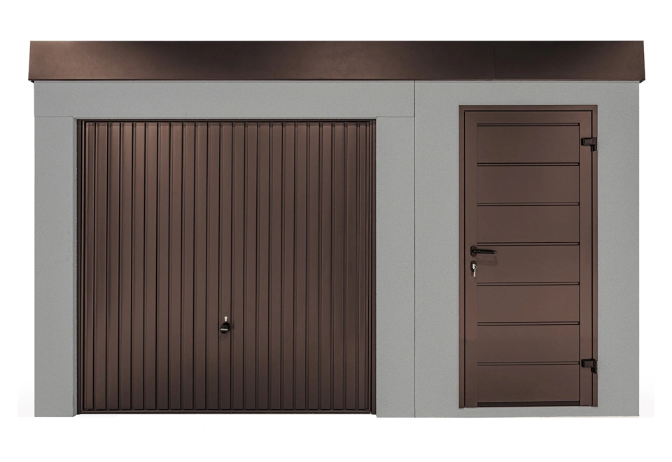 GARDEON® House with Hörmann safety garage door
