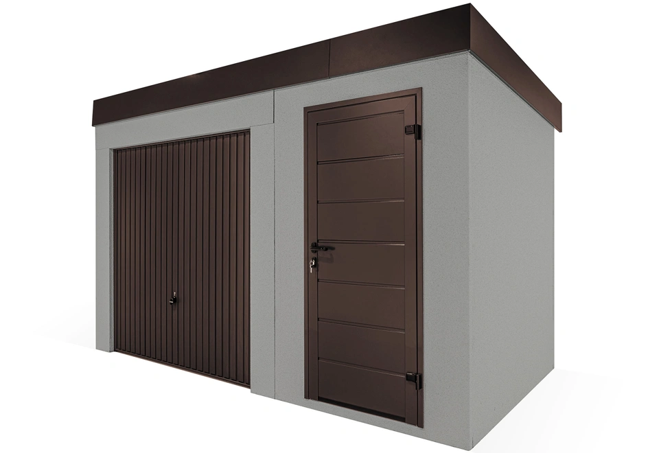 GARDEON® House with Hörmann safety garage door