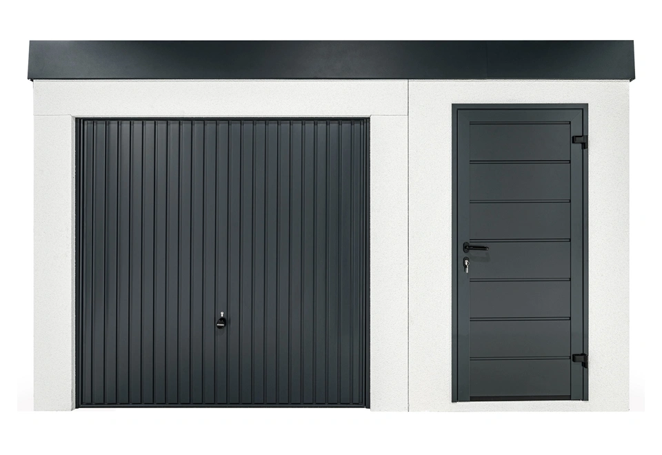 GARDEON® House with Hörmann safety garage door