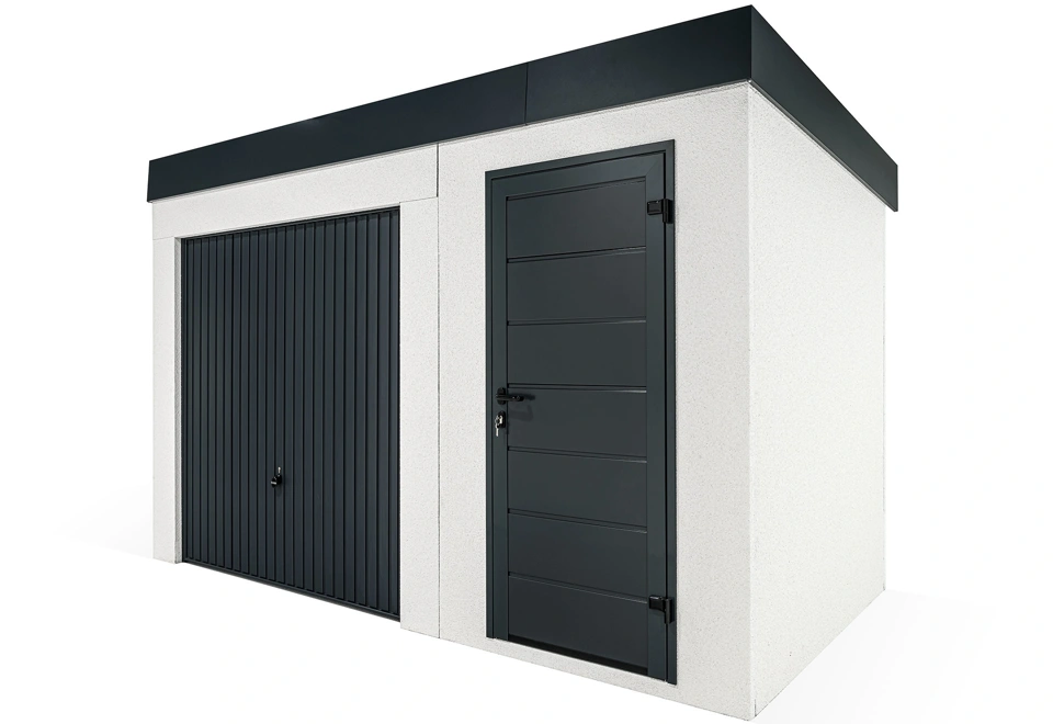 GARDEON® House with Hörmann safety garage door