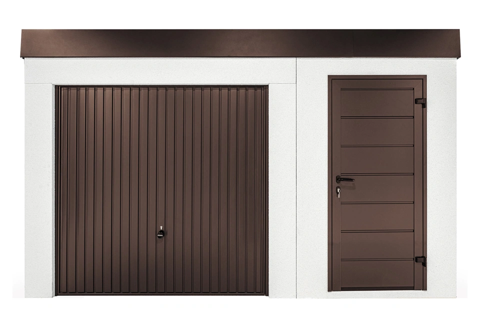 GARDEON® House with Hörmann safety garage door