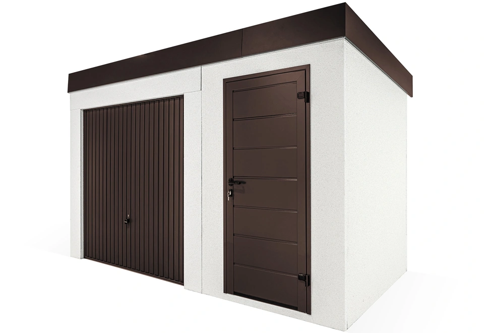 GARDEON® House with Hörmann safety garage door