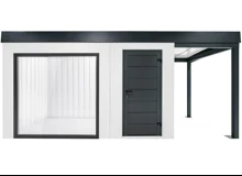 GARDEON® House with panoramatic window and carport
