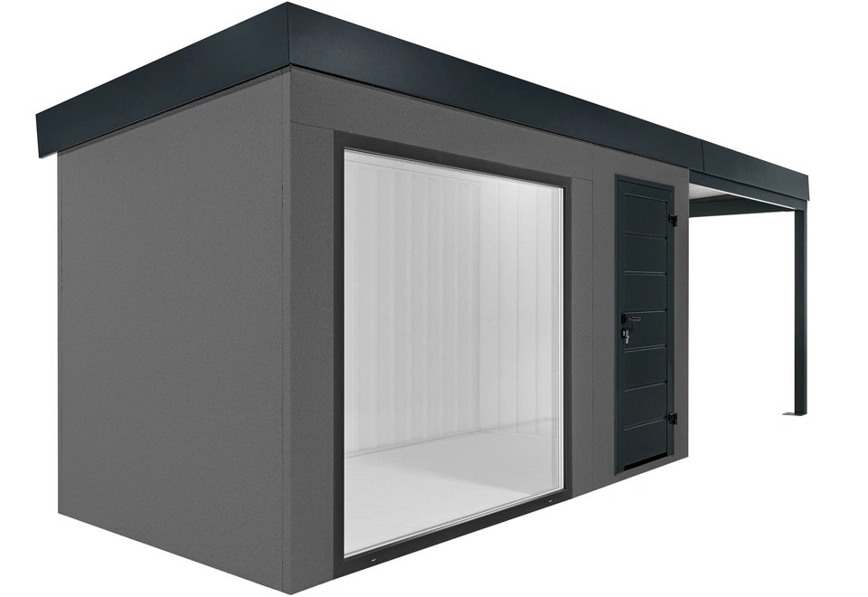 GARDEON® House with panoramatic window and right carport