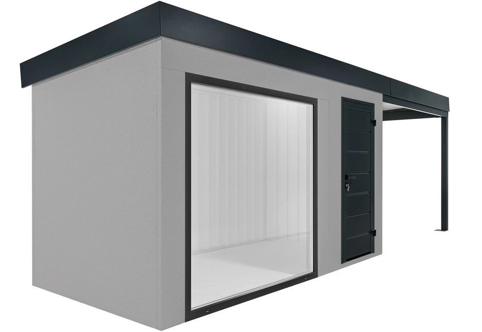 GARDEON® House with panoramatic window and right carport