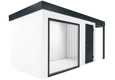 GARDEON® House with panoramatic window and right carport