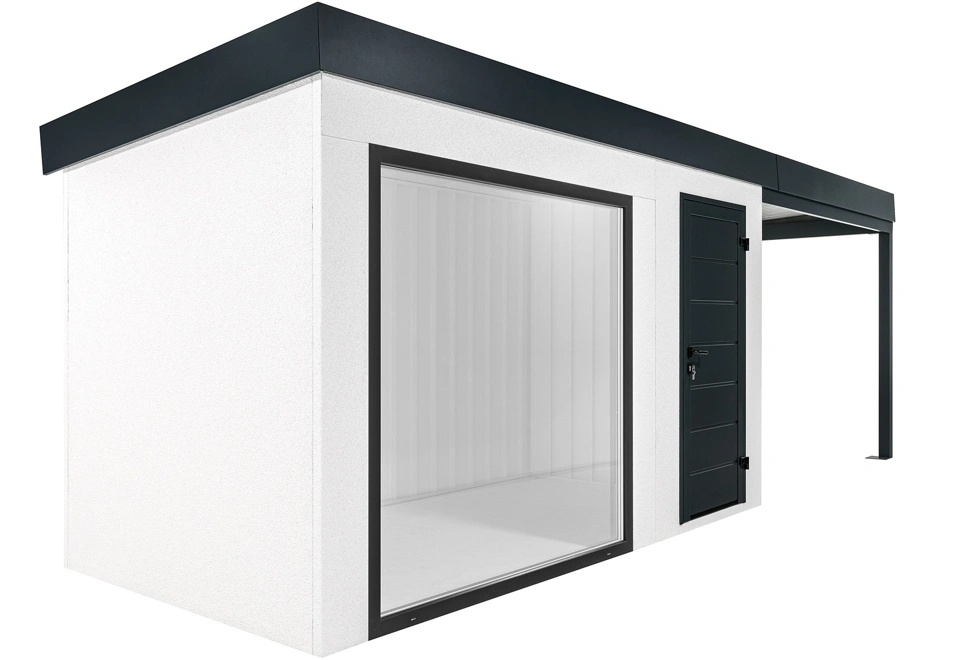 GARDEON® House with panoramatic window and right carport
