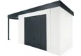 GARDEON® House with safety garage door and left carport