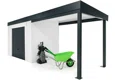 GARDEON® House with safety garage door and right carport