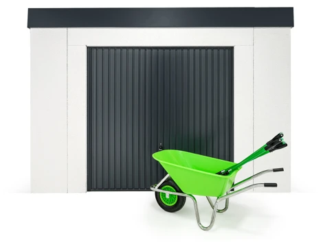 GARDEON® House with safety garage door