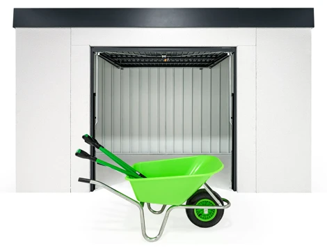 GARDEON® House with safety garage door