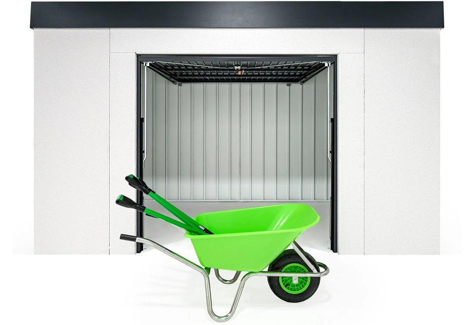 GARDEON® House with safety garage door