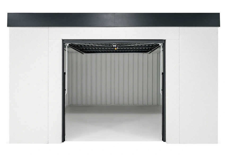 Garden house for four-wheeler parking