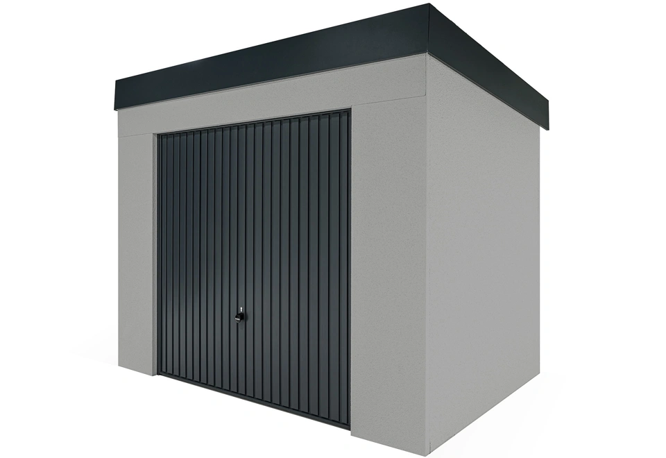 GARDEON® House with safety garage door